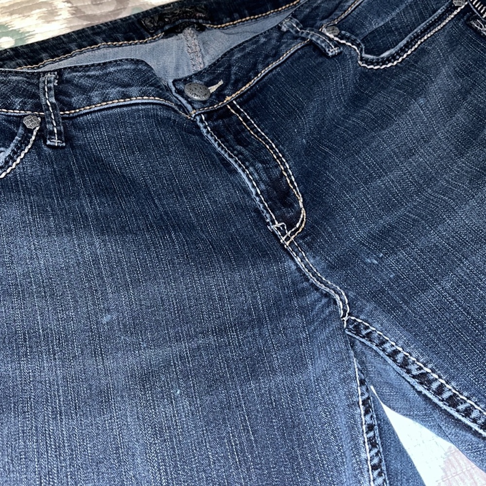 Silver jeans company women’s plus size 22/31 Aiko bootcut - Picture 6 of 12